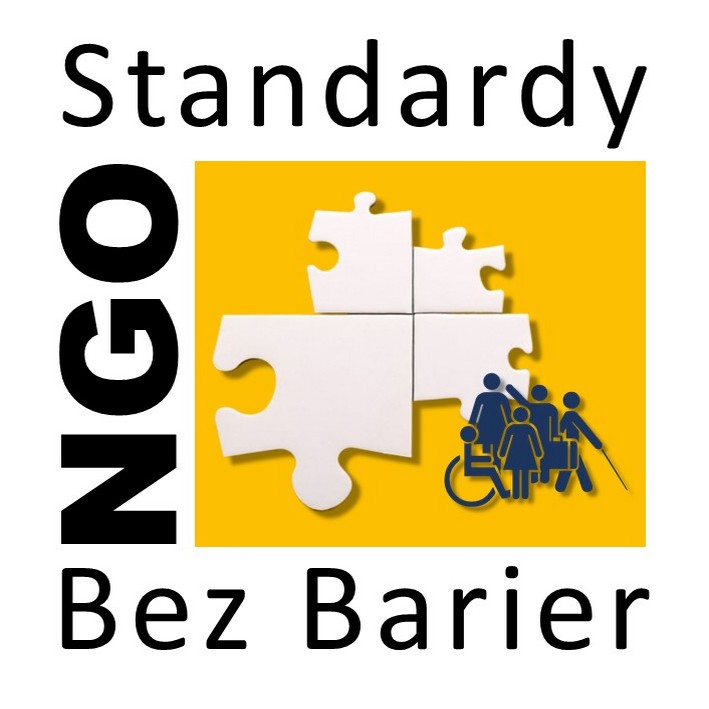 Logo "Standardów NGO bez Barier"