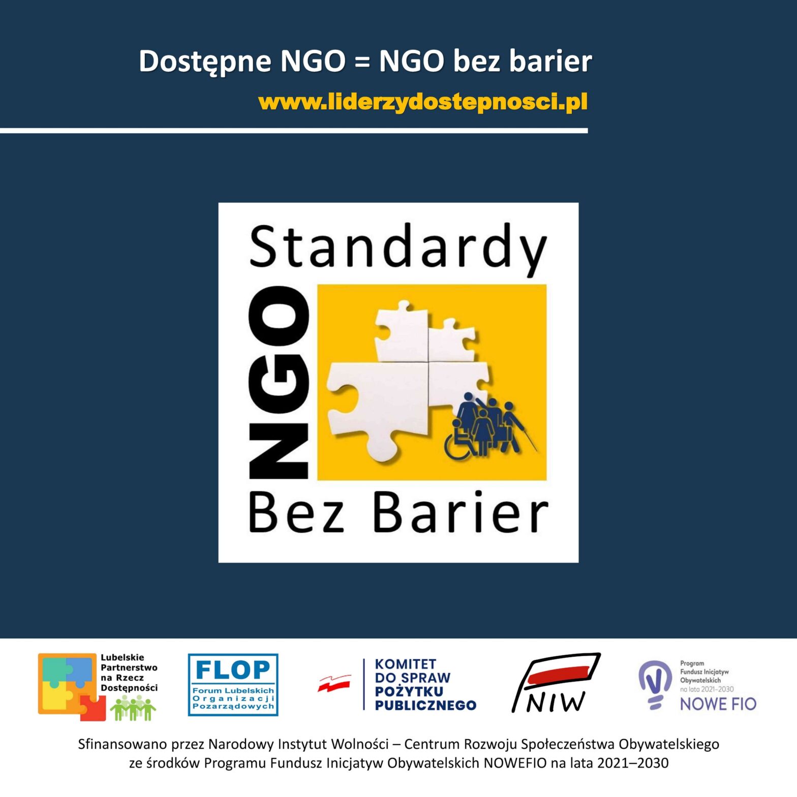 Trwa kampania społeczna “Dostępne NGO = NGO bez barier”